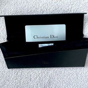 Christian Dior Black Eyeglasses Case